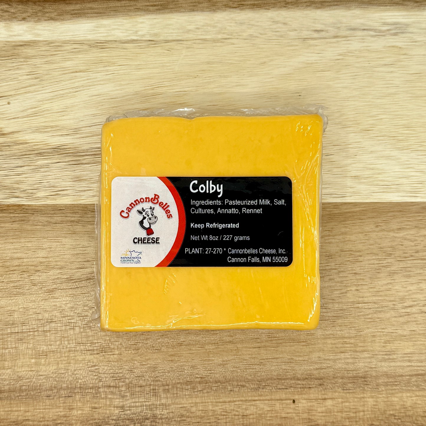 CannonBelles Cheese Colby