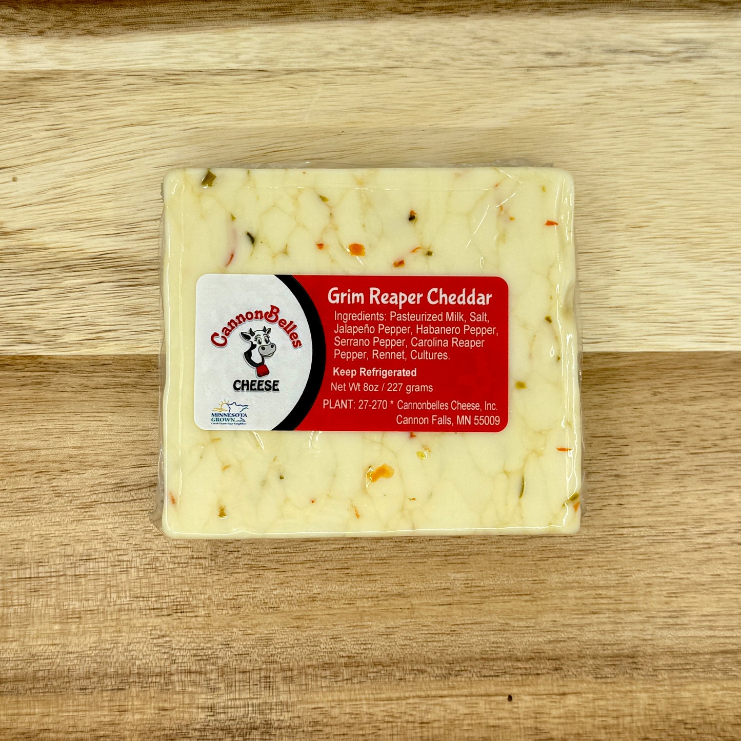 CannonBelles Cheese Grim Reaper White Cheddar