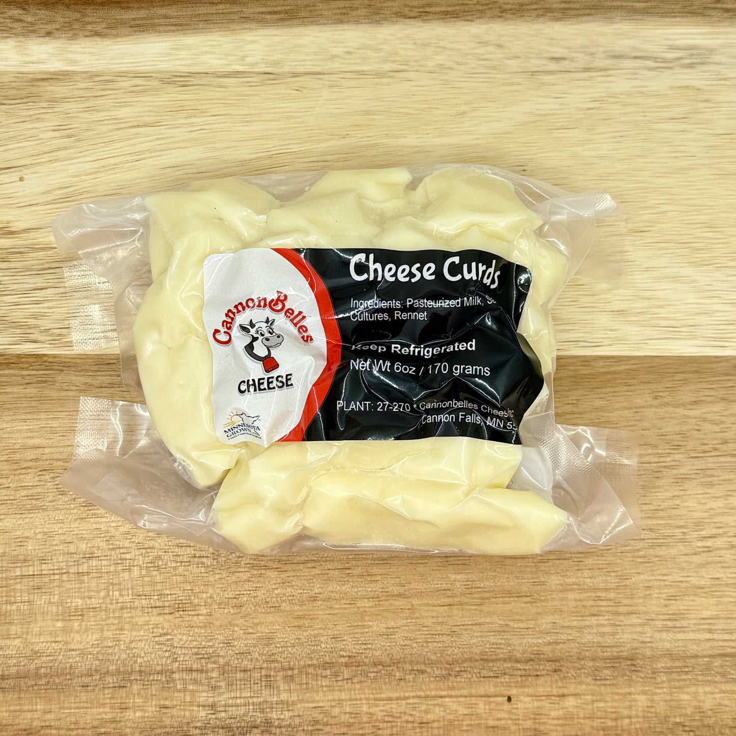 CannonBelles Plain Cheese Curds
