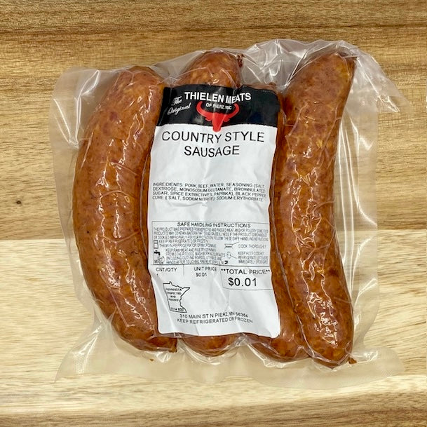 Country Style Sausage from Thielen Meats