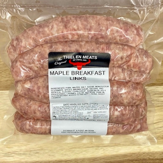 Maple Breakfast Links from Thielen Meats