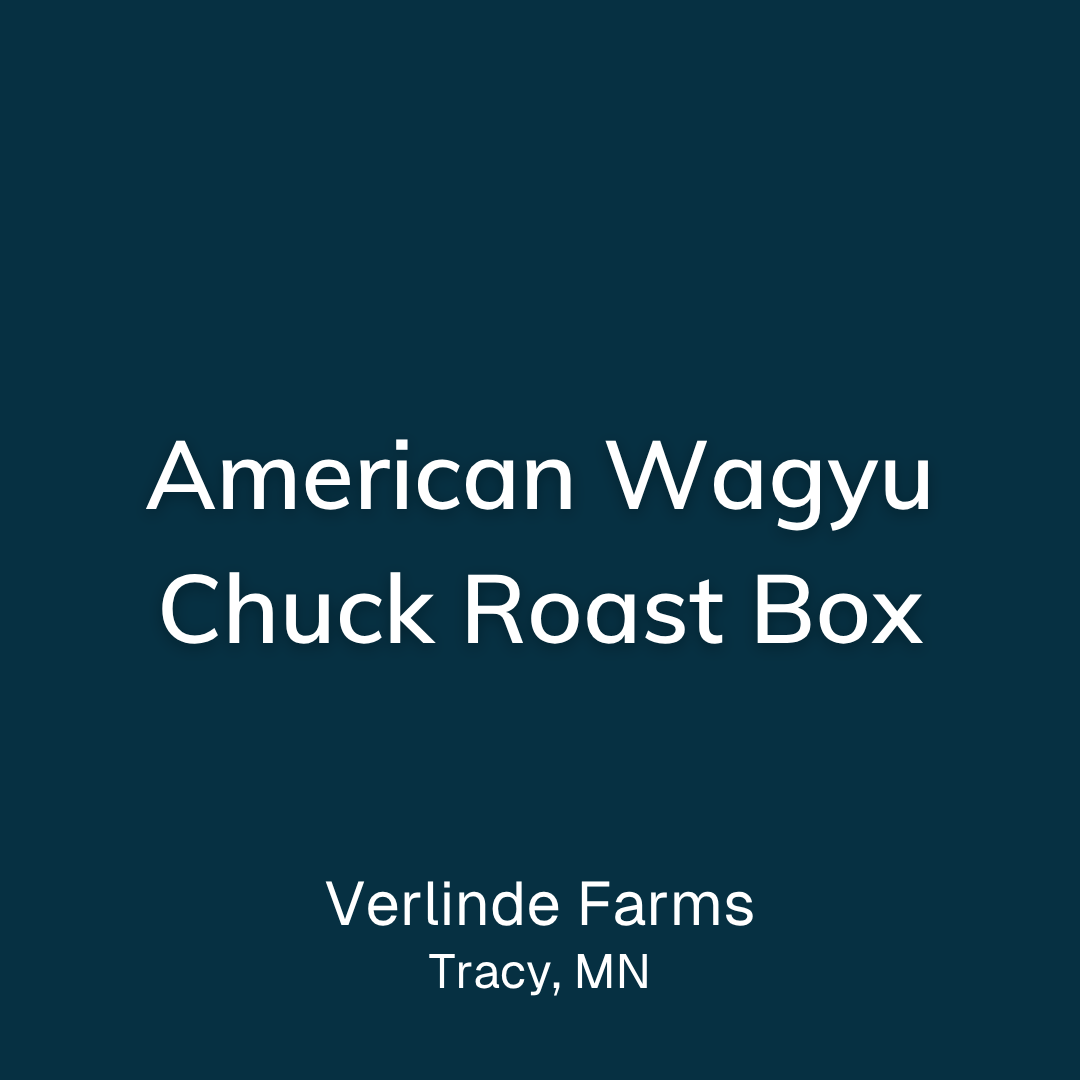 American Wagyu Chuck Roast Box