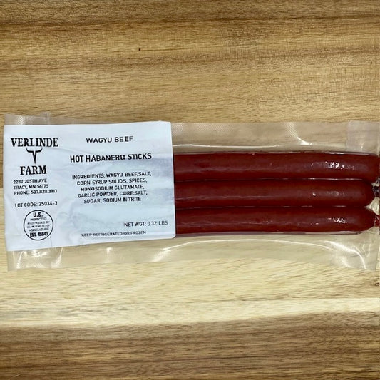 Hot Habanero Beef Sticks from Verlinde Farms