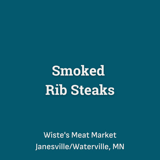 Smoked Rib Steaks including 2 Smoked Rib Steaks