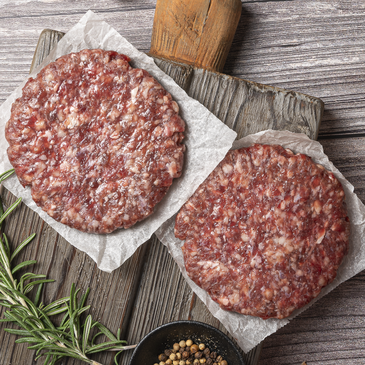 Midwest Beef Burger Patty Box