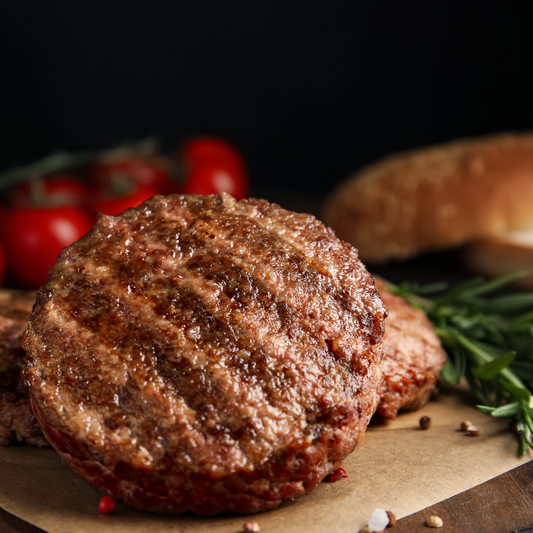 Premium Angus Beef Burger Patty Box