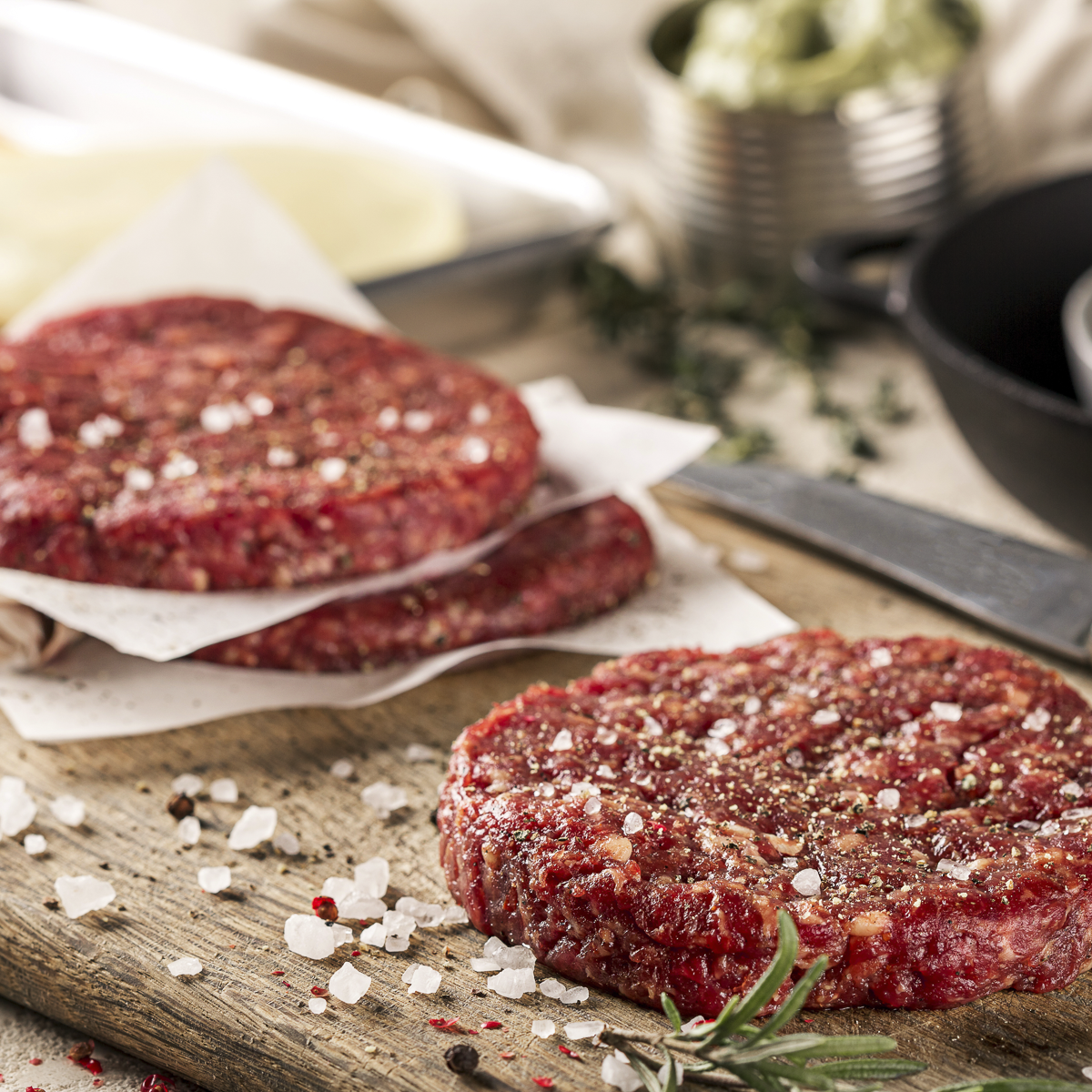 Midwest Beef Burger Patty Box