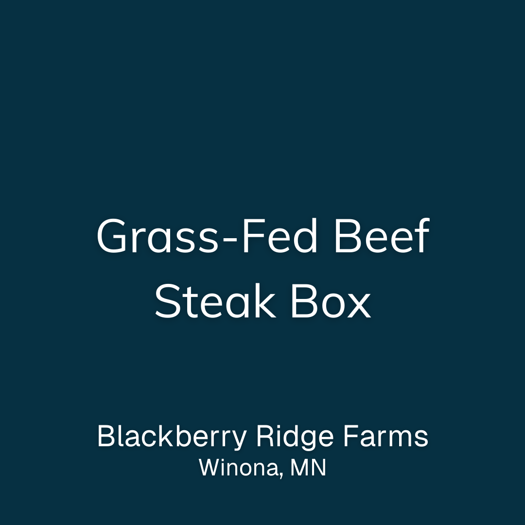 Grass-Fed Beef Steak Box