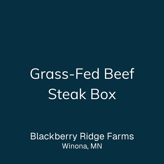 Grass-Fed Beef Steak Box