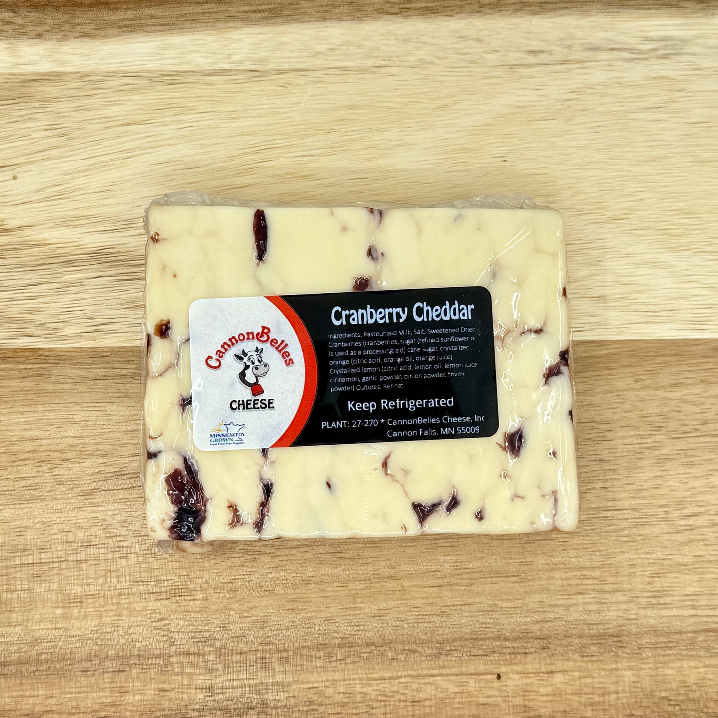 CannonBelles Cheese Cranberry Cheddar