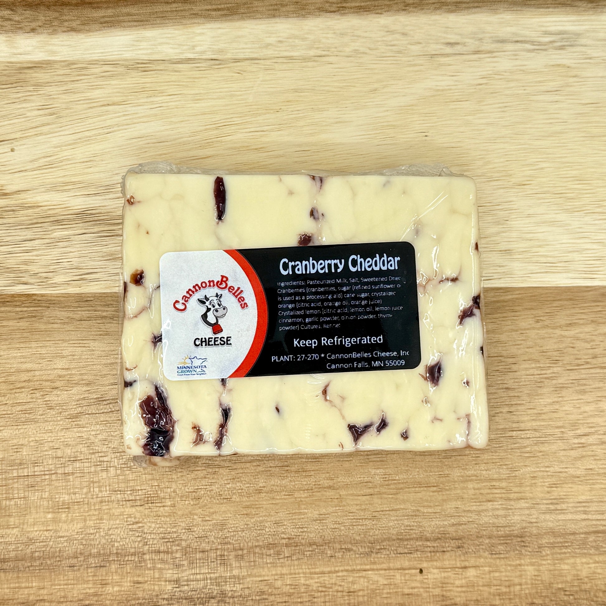 CannonBelles Cheese Cranberry Cheddar