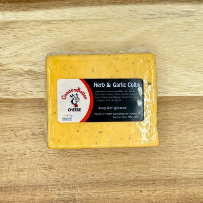 CannonBelles Cheese Herb and Garlic Colby