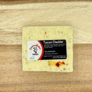 CannonBelles Cheese Tuscan White Cheddar