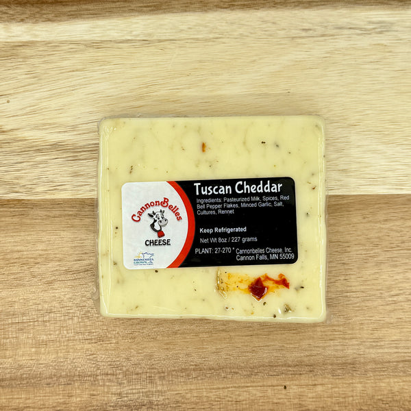 CannonBelles Cheese Tuscan White Cheddar