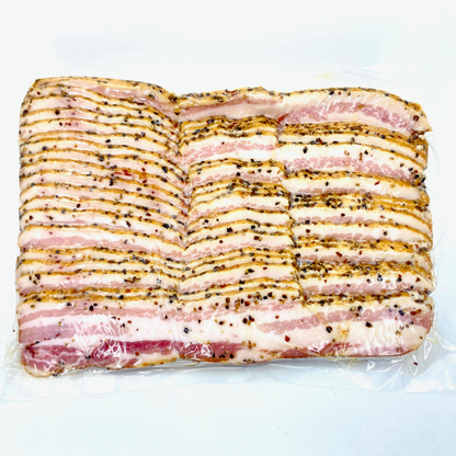 Small Batch Cracked Black Pepper Bacon