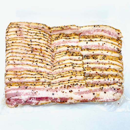 Small Batch Cracked Black Pepper Bacon