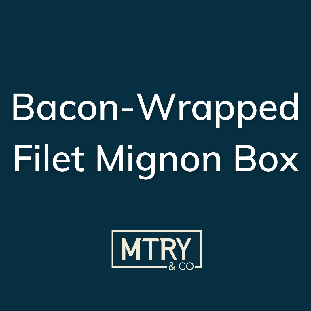 Bacon-Wrapped Filet Mignon Box from MTRY & CO