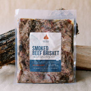 Wood-Smoked Prime Chopped Beef Brisket