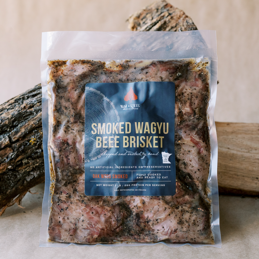 Wood-Smoked American Wagyu Chopped Beef Brisket Collection