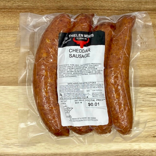 Cheddar Sausage from Thielen Meats