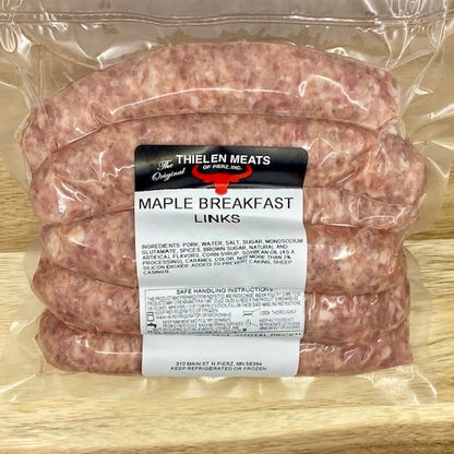 Maple Breakfast Links from Thielen Meats