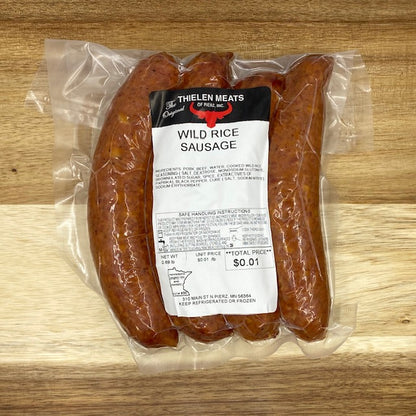 Wild Rice Sausage from Thielen Meats
