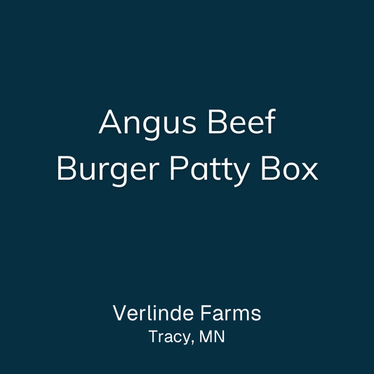 Premium Angus Beef Burger Patty Box
