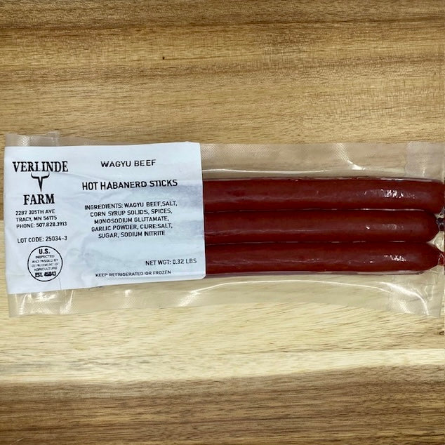 Hot Habanero Beef Sticks from Verlinde Farms